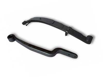 Półresor i zestaw pneumatyczny do samochodów ciężarowych